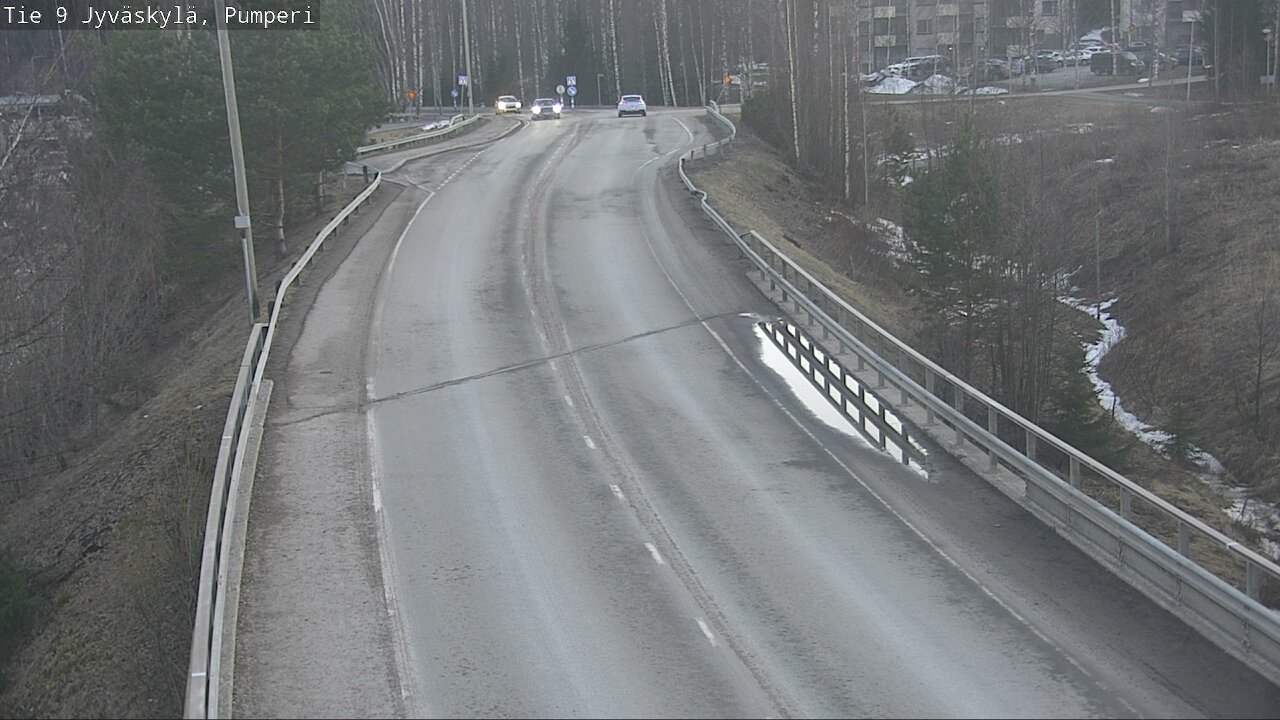 Weather Camera Image Väg 9 Jyväskylä, Pumperi, Jyväskylä, Keski-Suomi