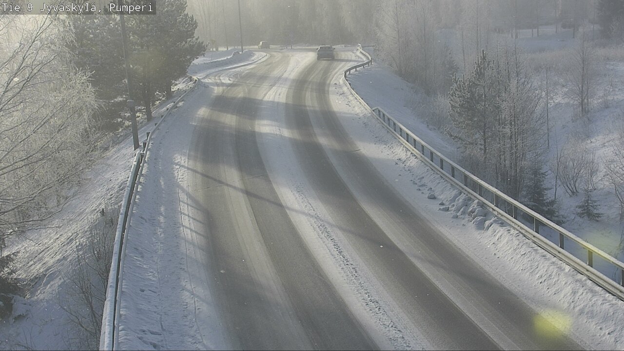 Weather Camera Image Road 9 Jyväskylä, Pumperi, Jyväskylä, Keski-Suomi