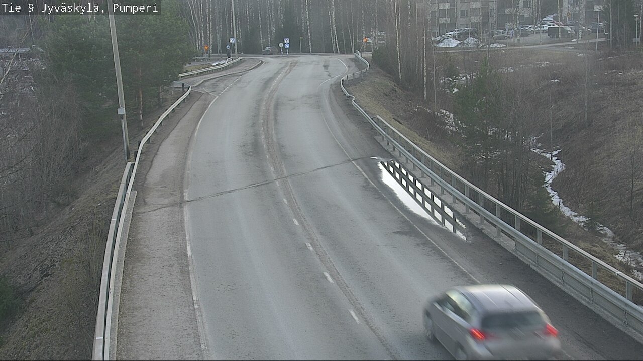 Weather Camera Image Väg 9 Jyväskylä, Pumperi, Jyväskylä, Keski-Suomi