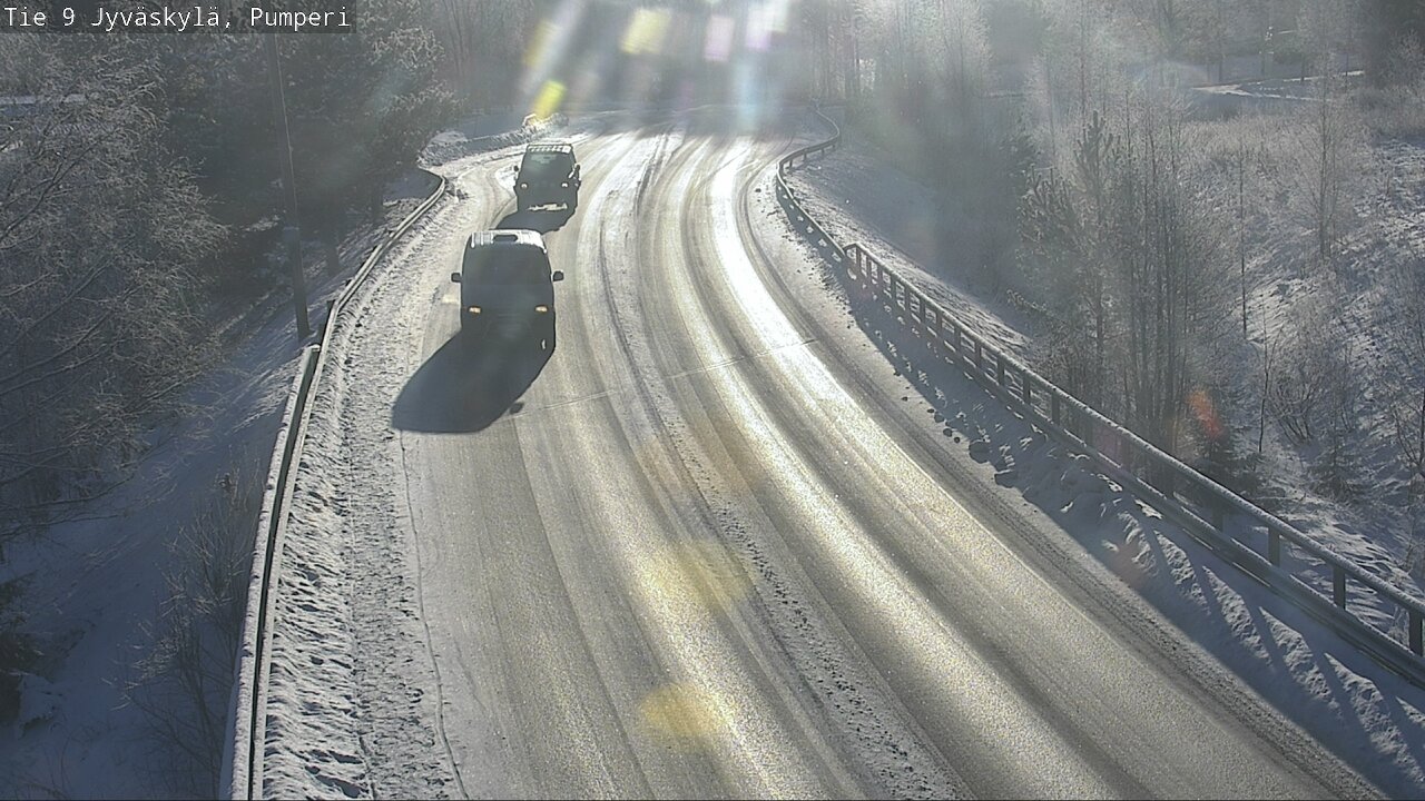 Weather Camera Image Väg 9 Jyväskylä, Pumperi, Jyväskylä, Keski-Suomi
