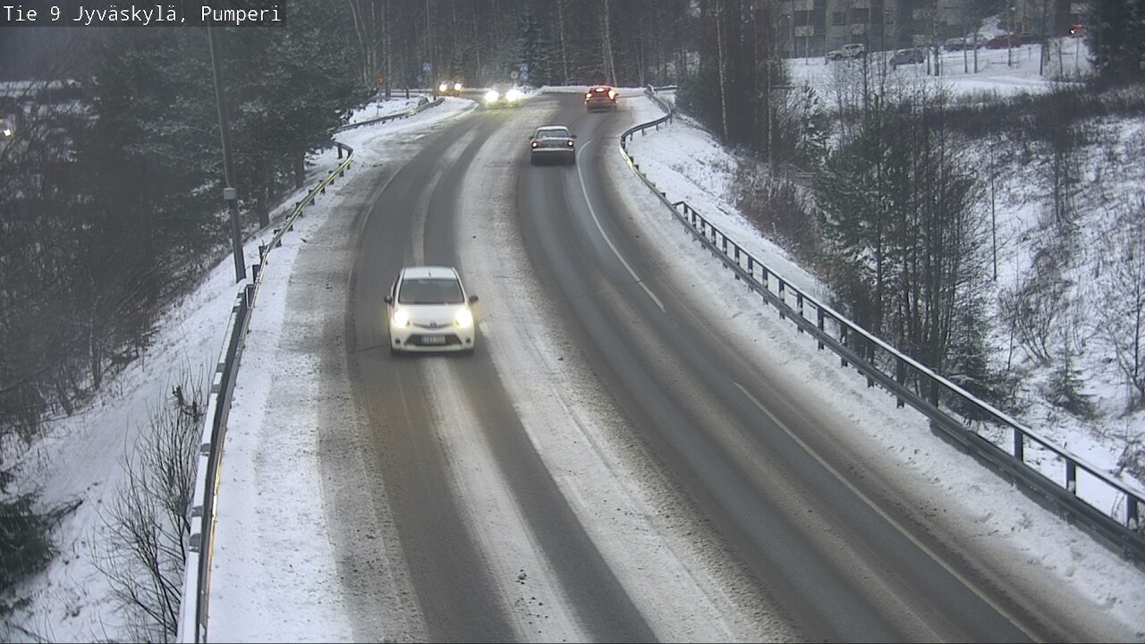 Weather Camera Image Väg 9 Jyväskylä, Pumperi, Jyväskylä, Keski-Suomi