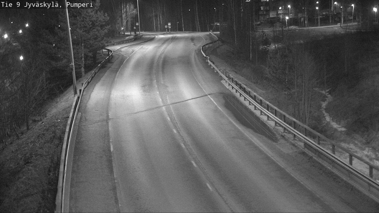 Weather Camera Image Väg 9 Jyväskylä, Pumperi, Jyväskylä, Keski-Suomi