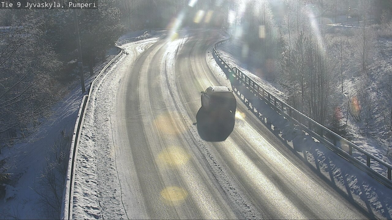 Weather Camera Image Väg 9 Jyväskylä, Pumperi, Jyväskylä, Keski-Suomi
