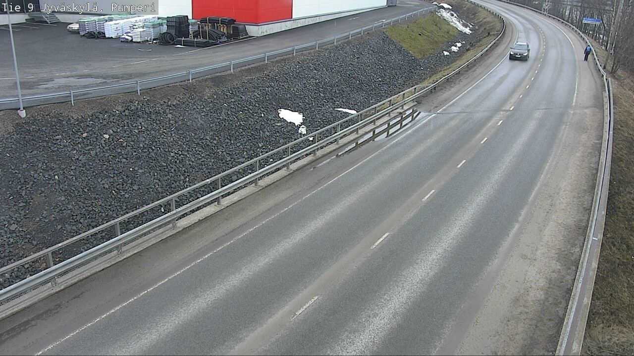Weather Camera Image Road 9 Jyväskylä, Pumperi, Jyväskylä, Keski-Suomi