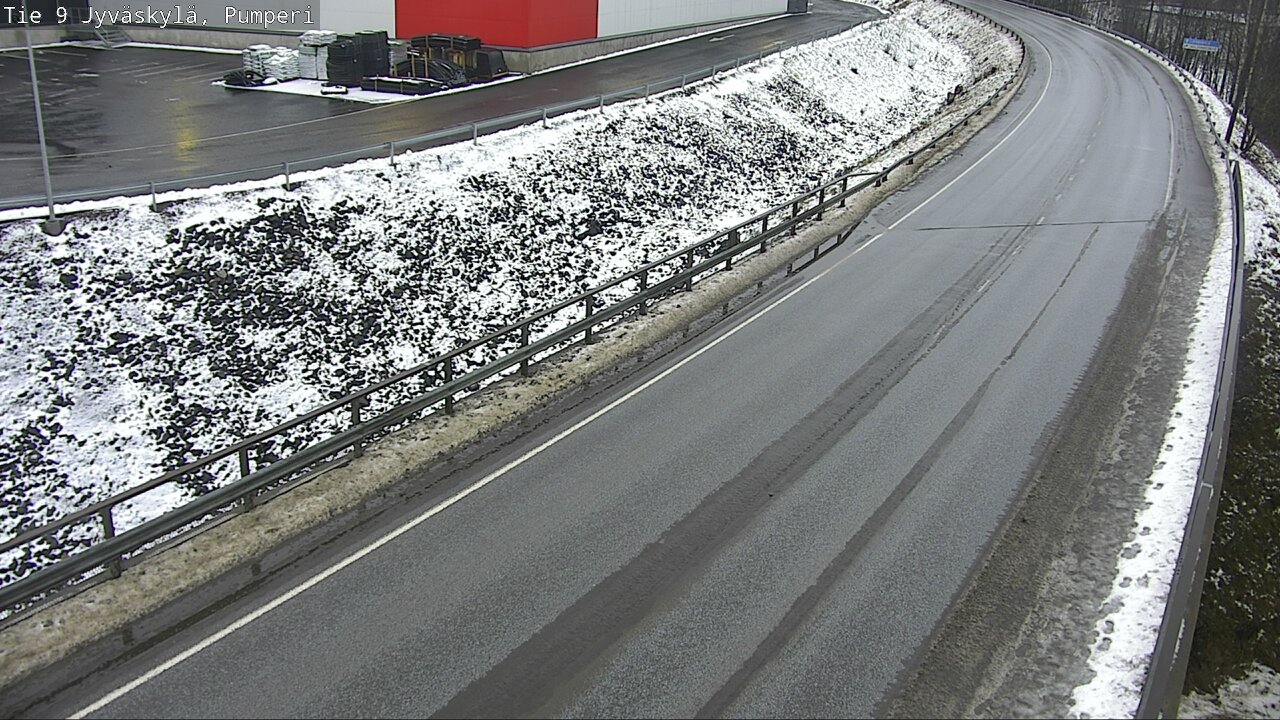 Weather Camera Image Road 9 Jyväskylä, Pumperi, Jyväskylä, Keski-Suomi