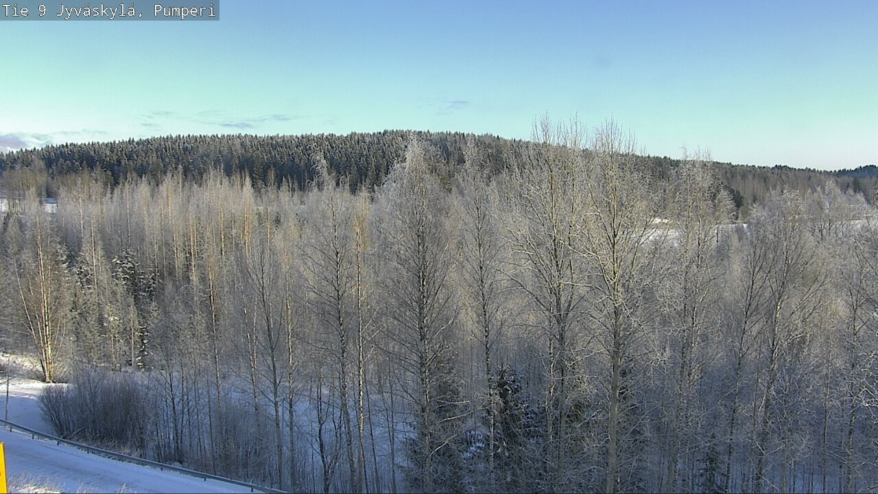 Weather Camera Image Road 9 Jyväskylä, Pumperi, Jyväskylä, Keski-Suomi