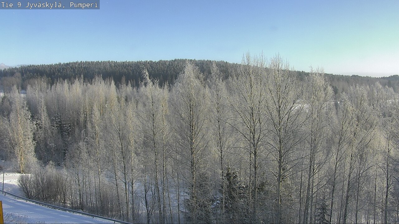 Weather Camera Image Road 9 Jyväskylä, Pumperi, Jyväskylä, Keski-Suomi