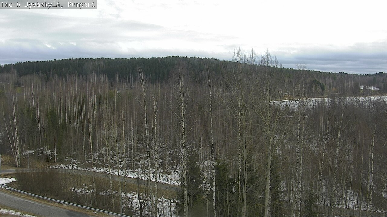 Weather Camera Image Väg 9 Jyväskylä, Pumperi, Jyväskylä, Keski-Suomi