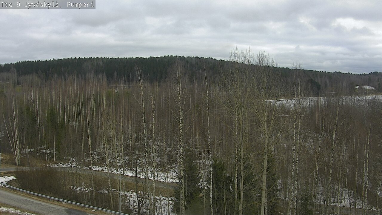 Weather Camera Image Road 9 Jyväskylä, Pumperi, Jyväskylä, Keski-Suomi