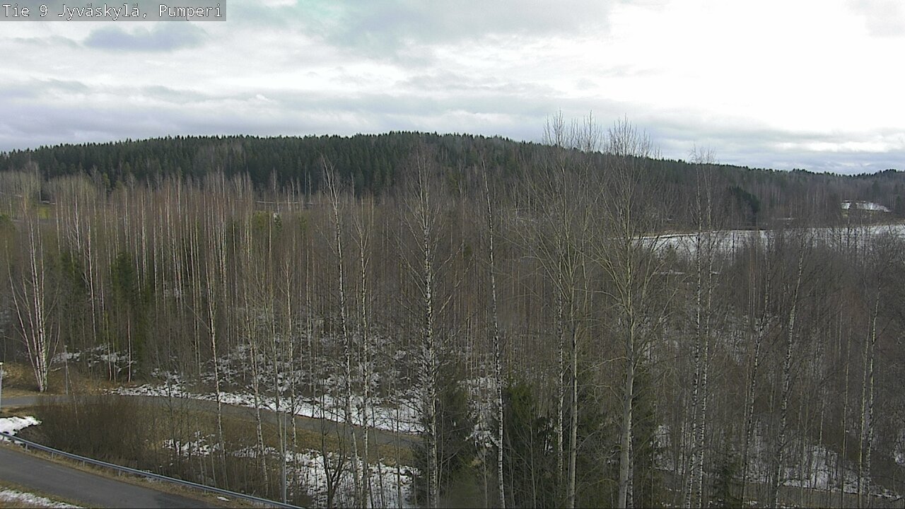 Weather Camera Image Väg 9 Jyväskylä, Pumperi, Jyväskylä, Keski-Suomi