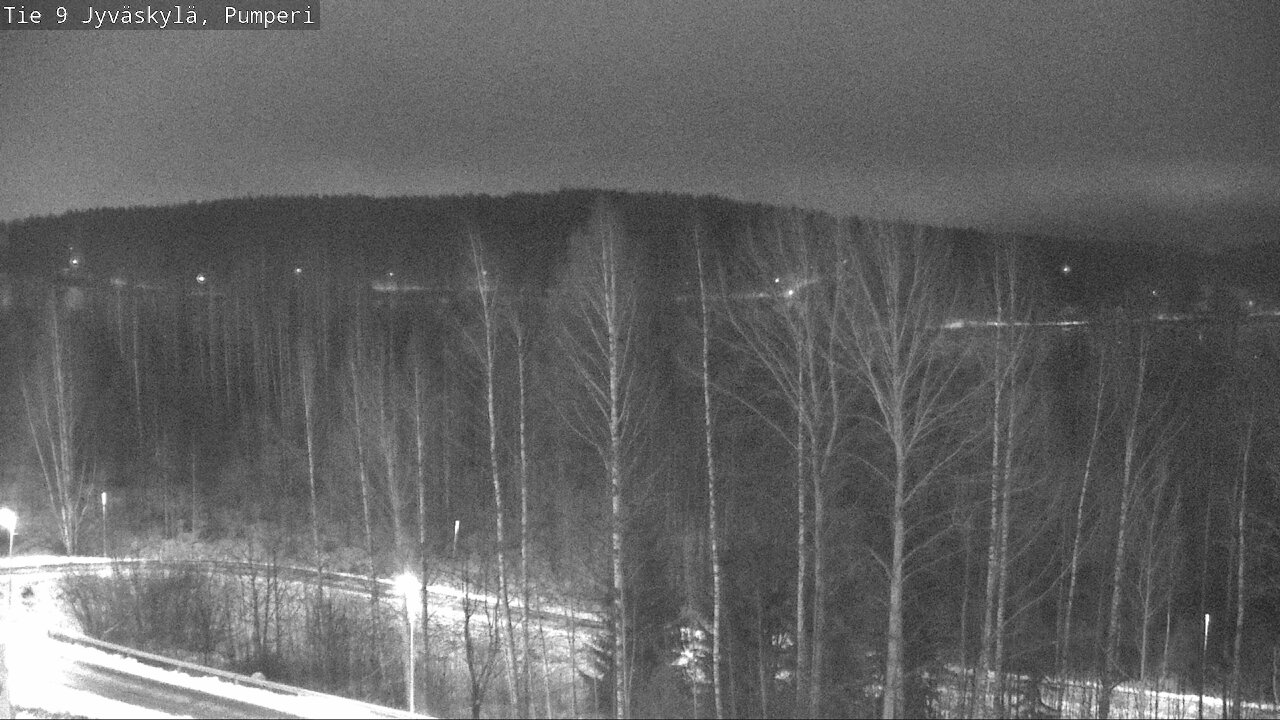 Weather Camera Image Väg 9 Jyväskylä, Pumperi, Jyväskylä, Keski-Suomi