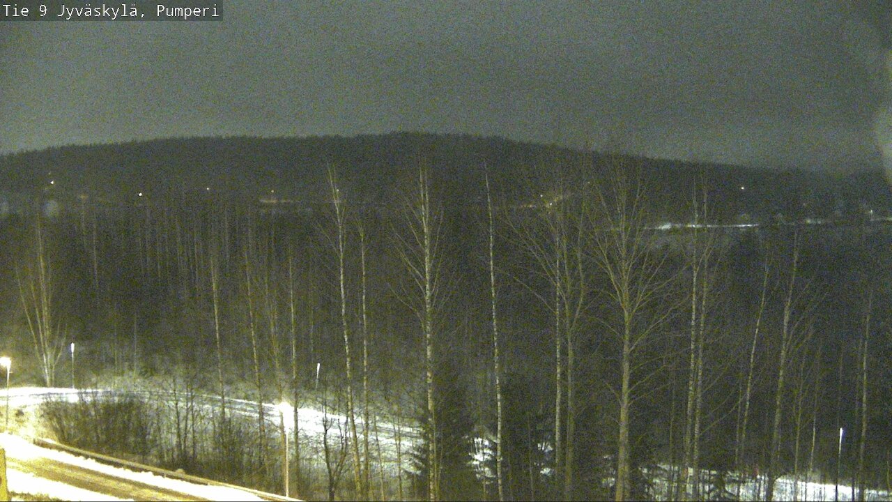 Weather Camera Image Väg 9 Jyväskylä, Pumperi, Jyväskylä, Keski-Suomi