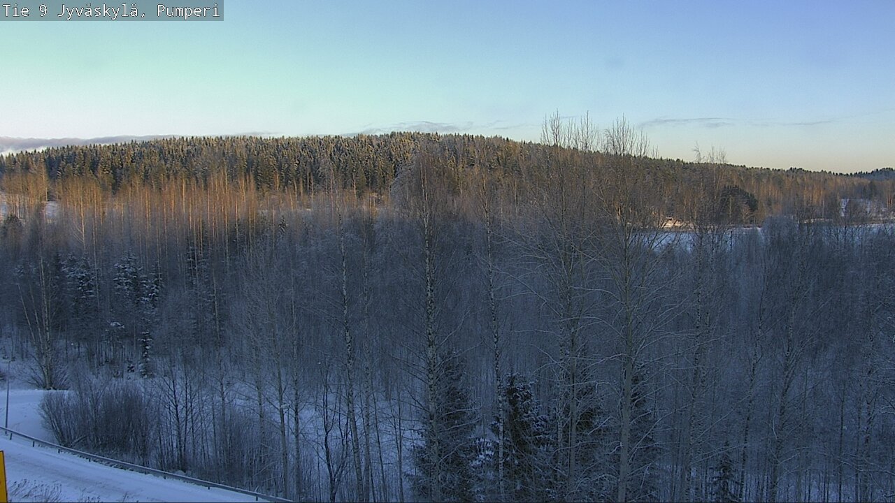 Weather Camera Image Road 9 Jyväskylä, Pumperi, Jyväskylä, Keski-Suomi