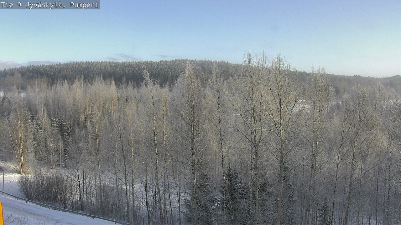Weather Camera Image Road 9 Jyväskylä, Pumperi, Jyväskylä, Keski-Suomi