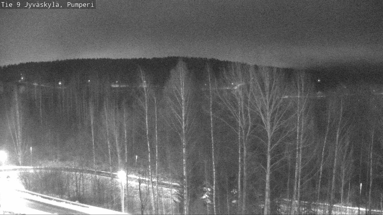 Weather Camera Image Väg 9 Jyväskylä, Pumperi, Jyväskylä, Keski-Suomi