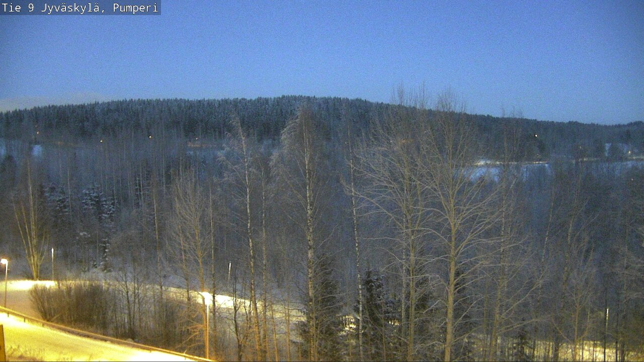 Weather Camera Image Väg 9 Jyväskylä, Pumperi, Jyväskylä, Keski-Suomi