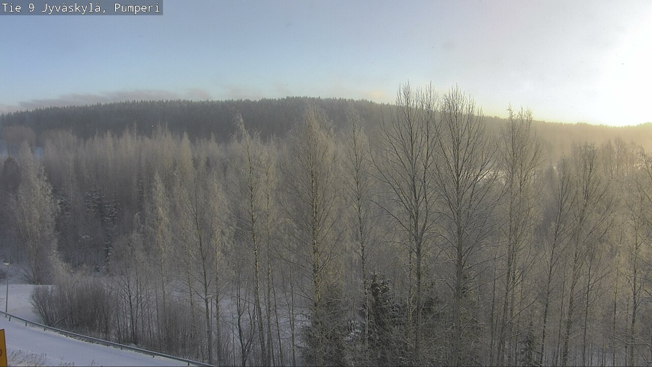Weather Camera Image Road 9 Jyväskylä, Pumperi, Jyväskylä, Keski-Suomi