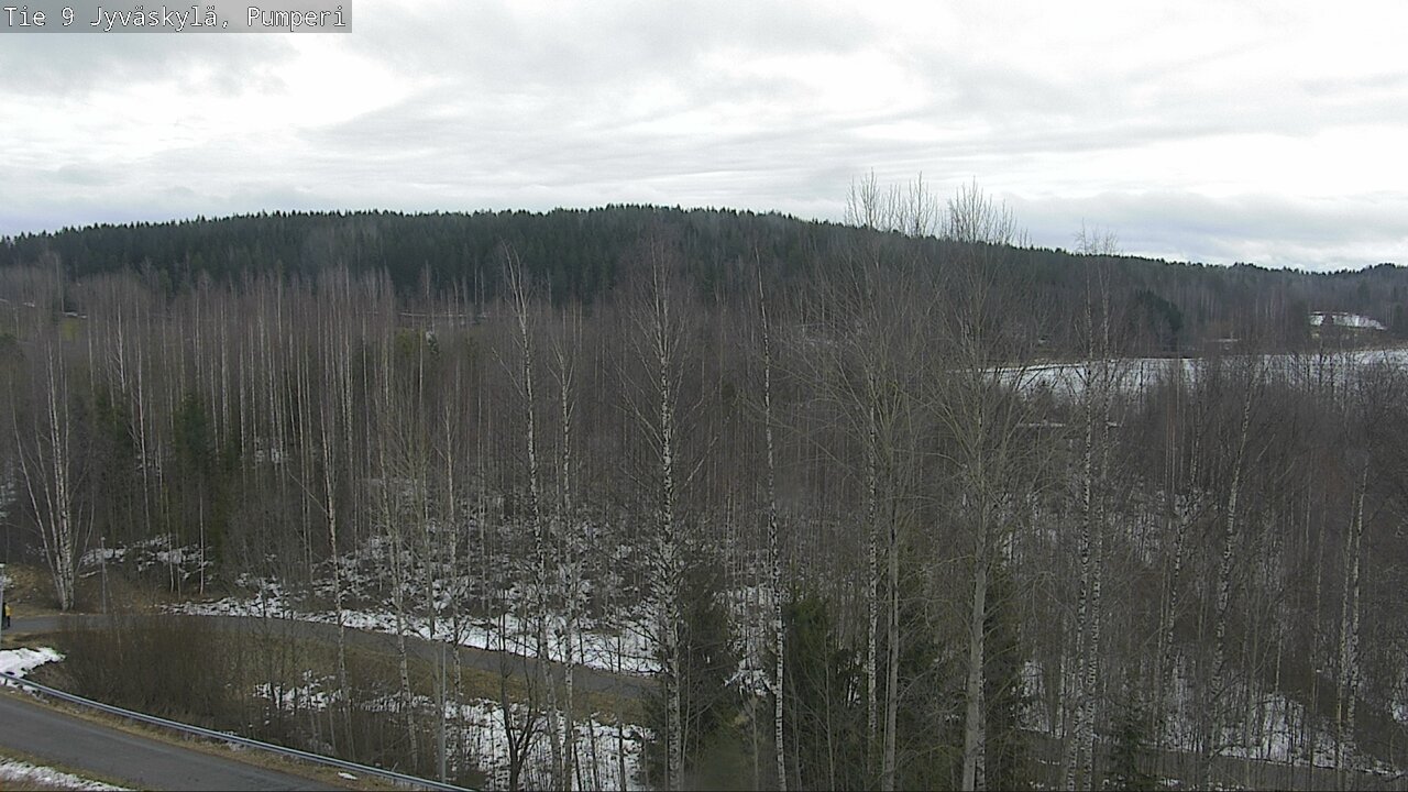 Weather Camera Image Väg 9 Jyväskylä, Pumperi, Jyväskylä, Keski-Suomi