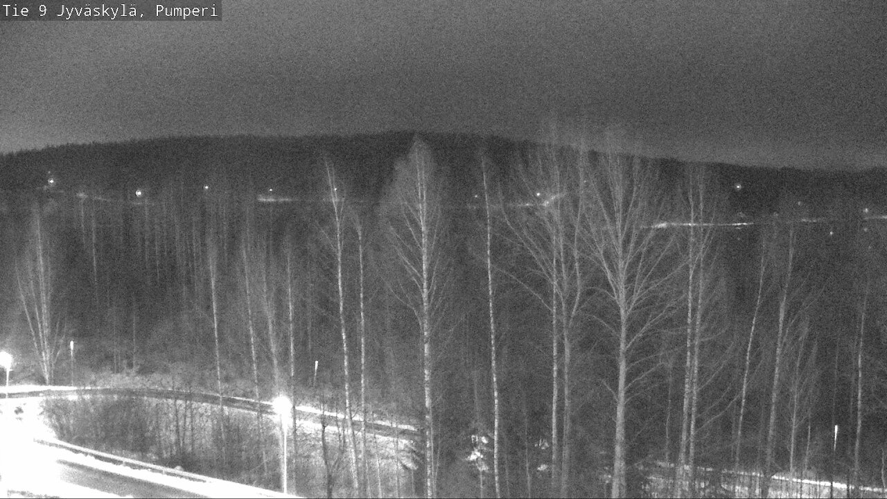 Weather Camera Image Väg 9 Jyväskylä, Pumperi, Jyväskylä, Keski-Suomi