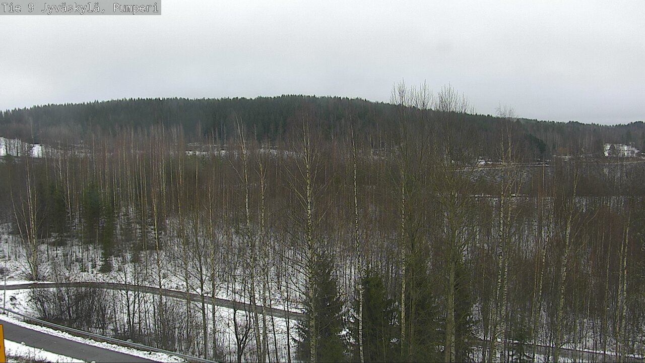 Weather Camera Image Väg 9 Jyväskylä, Pumperi, Jyväskylä, Keski-Suomi
