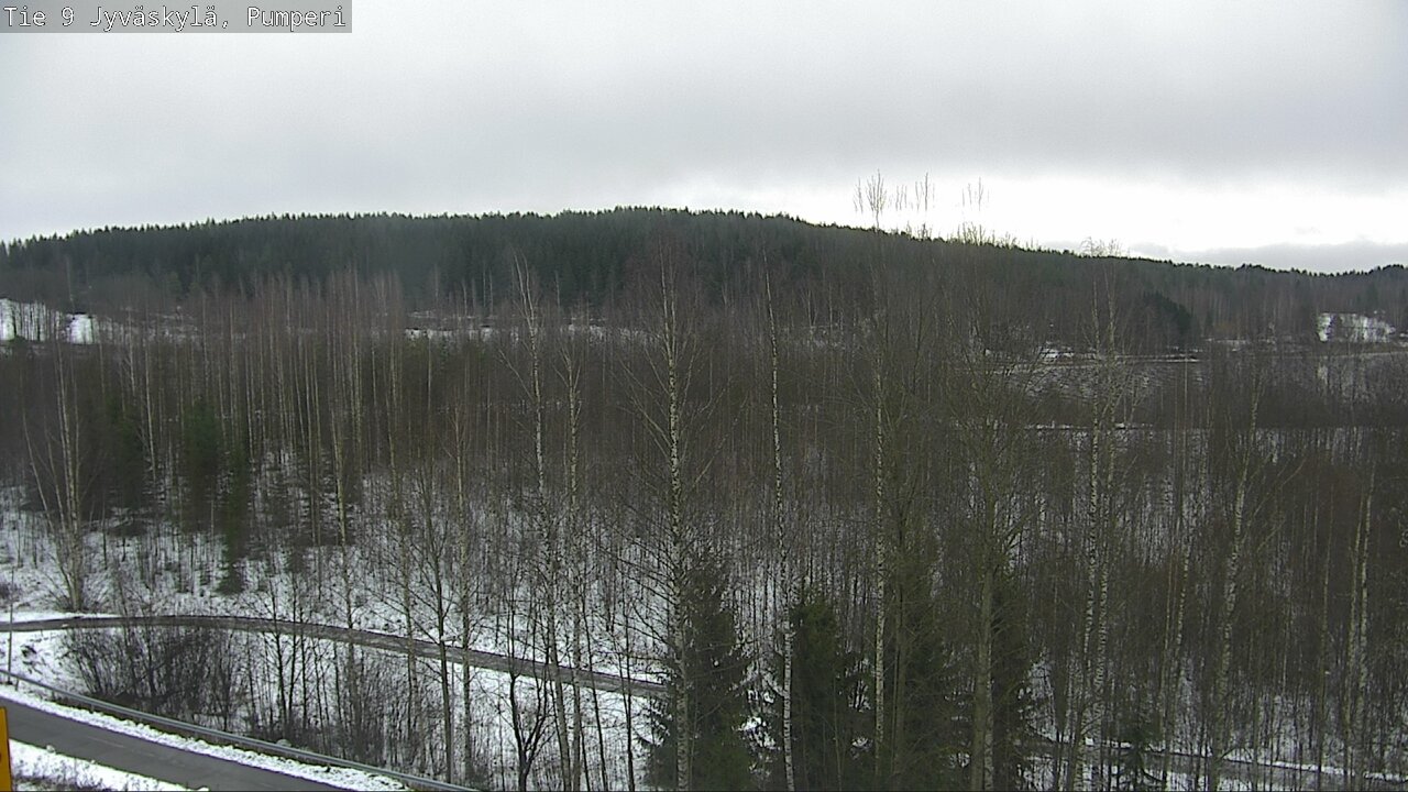 Weather Camera Image Väg 9 Jyväskylä, Pumperi, Jyväskylä, Keski-Suomi