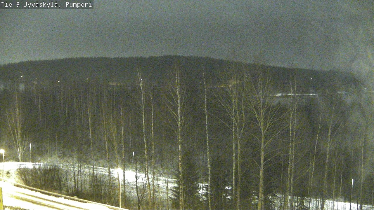 Weather Camera Image Väg 9 Jyväskylä, Pumperi, Jyväskylä, Keski-Suomi