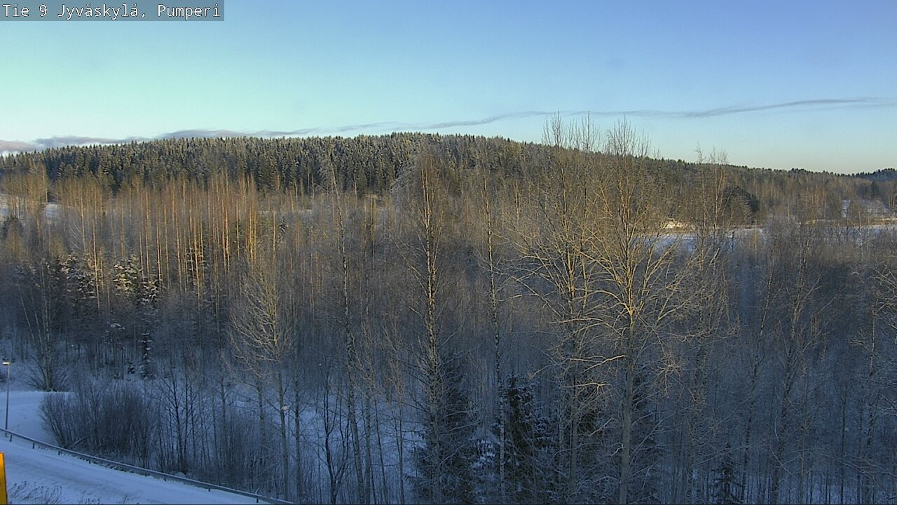 Weather Camera Image Road 9 Jyväskylä, Pumperi, Jyväskylä, Keski-Suomi