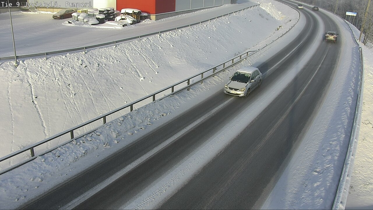 Weather Camera Image Road 9 Jyväskylä, Pumperi, Jyväskylä, Keski-Suomi