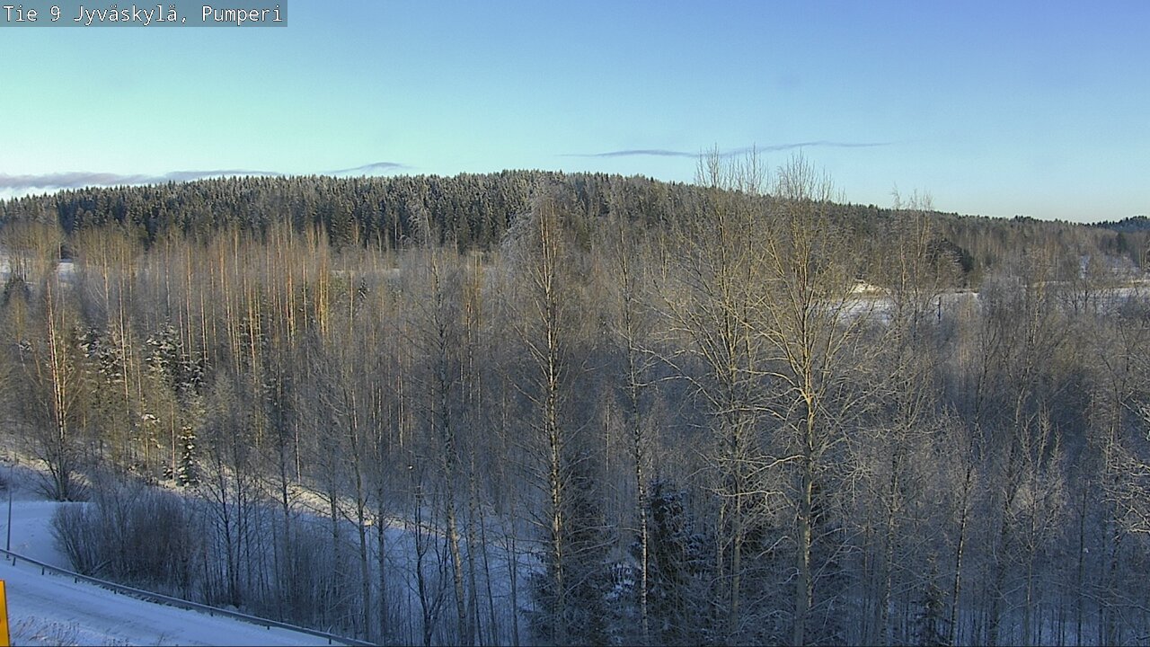 Weather Camera Image Road 9 Jyväskylä, Pumperi, Jyväskylä, Keski-Suomi
