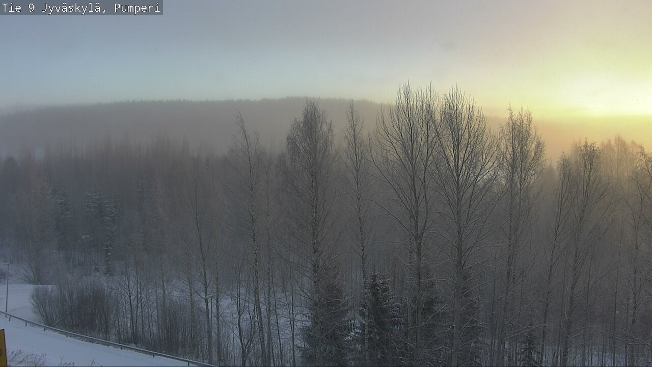 Weather Camera Image Road 9 Jyväskylä, Pumperi, Jyväskylä, Keski-Suomi