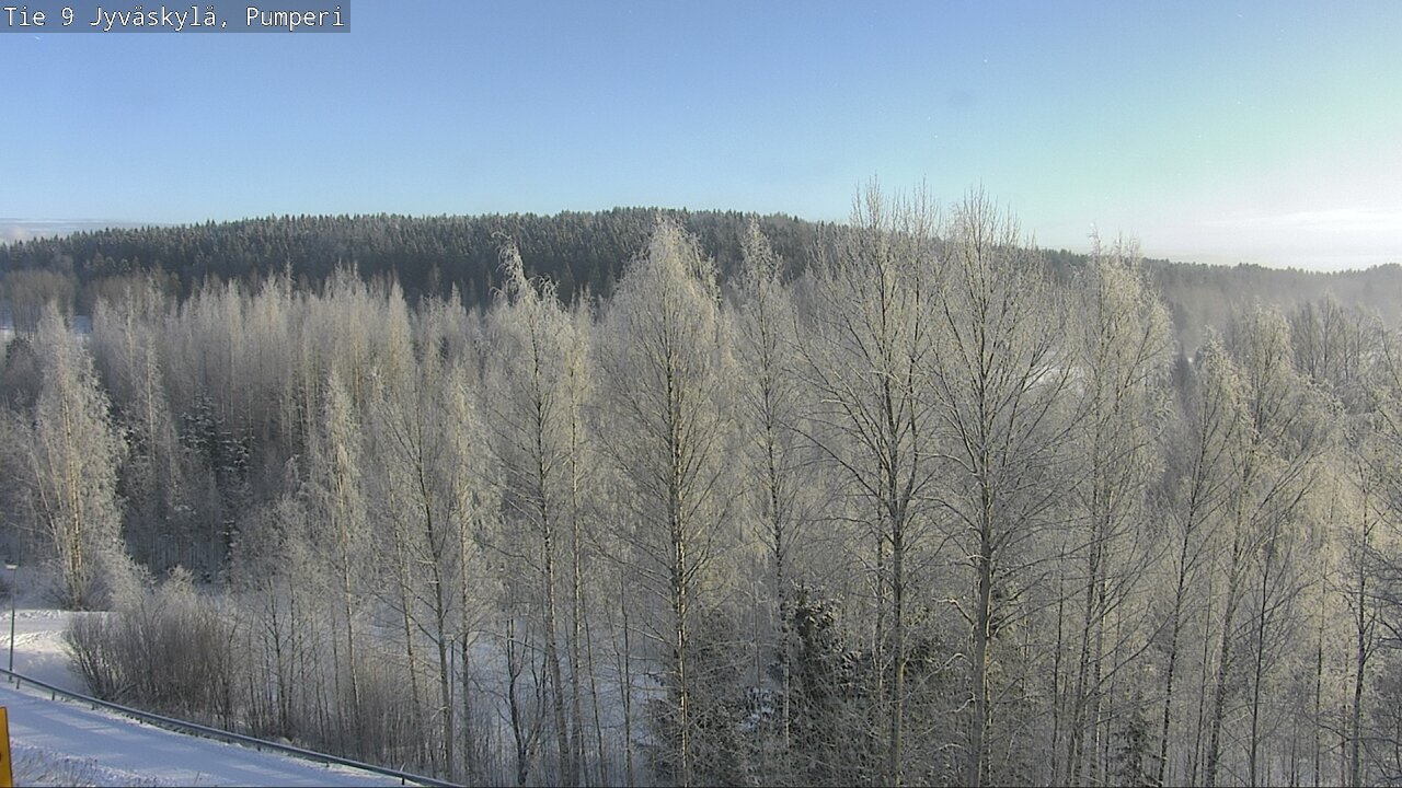 Weather Camera Image Road 9 Jyväskylä, Pumperi, Jyväskylä, Keski-Suomi