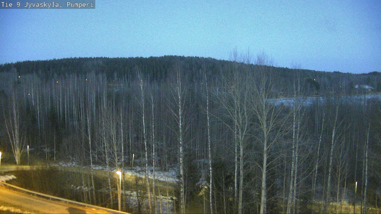 Weather Camera Image Road 9 Jyväskylä, Pumperi, Jyväskylä, Keski-Suomi