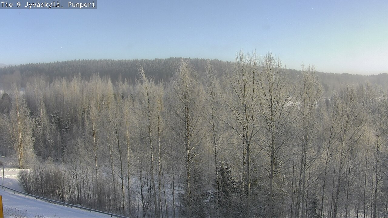 Weather Camera Image Road 9 Jyväskylä, Pumperi, Jyväskylä, Keski-Suomi