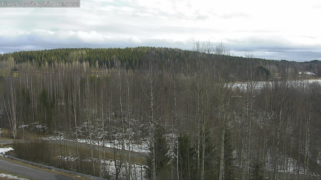 Weather Camera Image Väg 9 Jyväskylä, Pumperi, Jyväskylä, Keski-Suomi