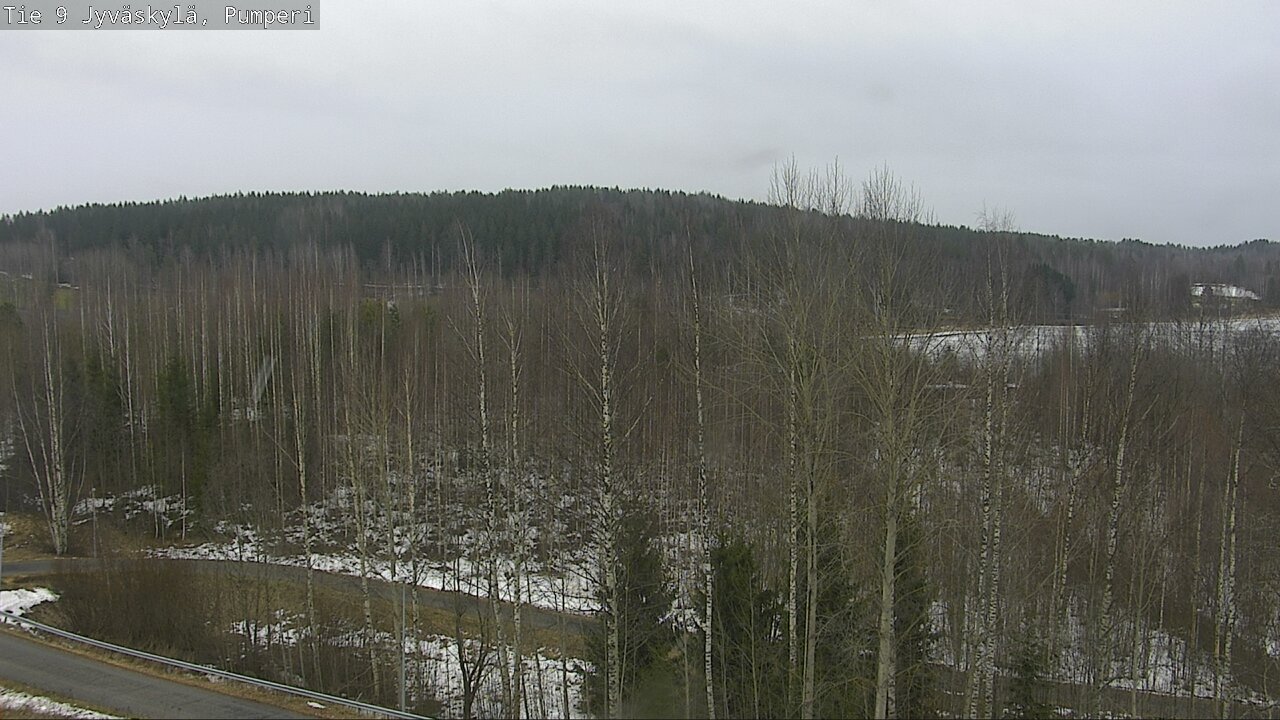 Weather Camera Image Road 9 Jyväskylä, Pumperi, Jyväskylä, Keski-Suomi
