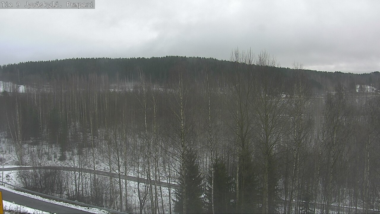 Weather Camera Image Väg 9 Jyväskylä, Pumperi, Jyväskylä, Keski-Suomi