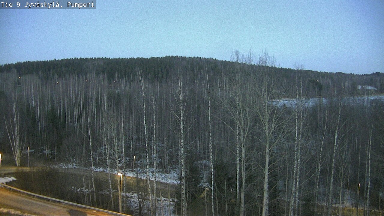 Weather Camera Image Road 9 Jyväskylä, Pumperi, Jyväskylä, Keski-Suomi