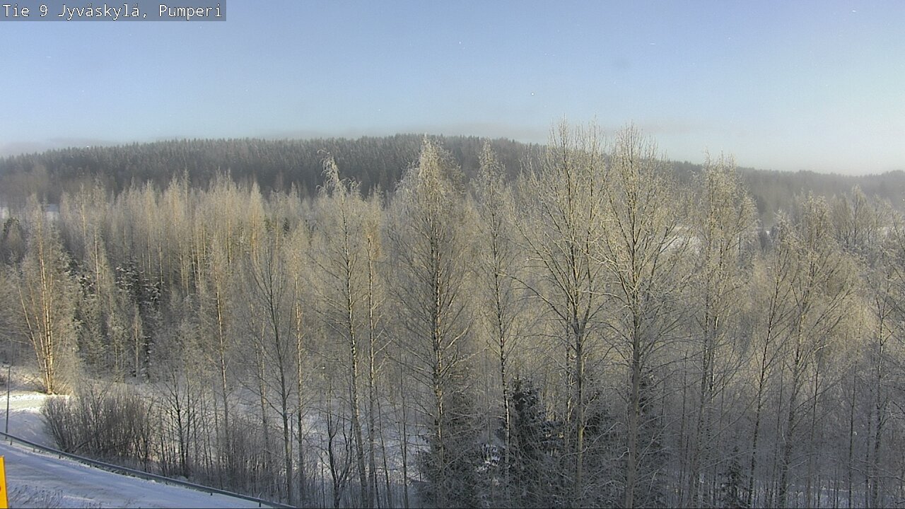 Weather Camera Image Road 9 Jyväskylä, Pumperi, Jyväskylä, Keski-Suomi