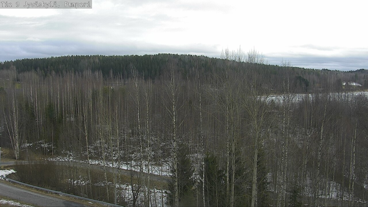 Weather Camera Image Väg 9 Jyväskylä, Pumperi, Jyväskylä, Keski-Suomi