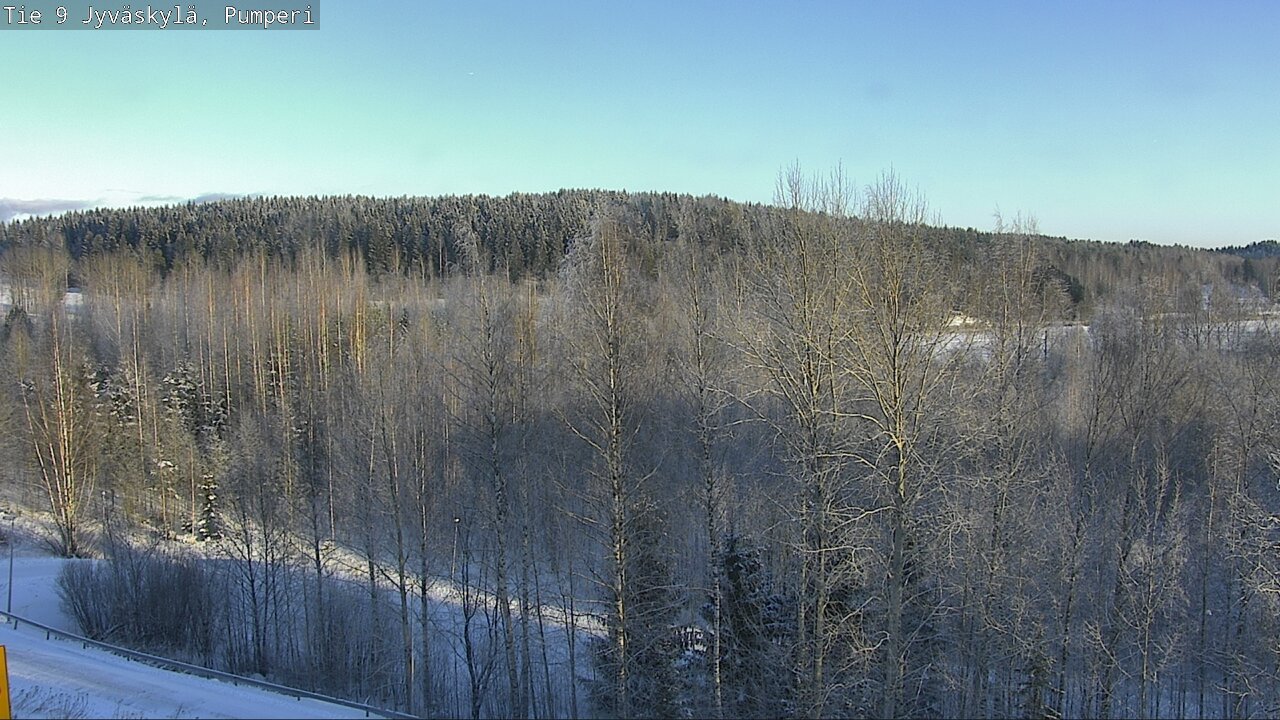 Weather Camera Image Road 9 Jyväskylä, Pumperi, Jyväskylä, Keski-Suomi