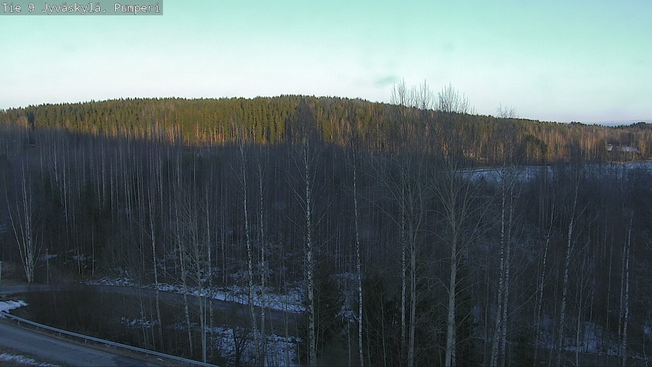 Weather Camera Image Road 9 Jyväskylä, Pumperi, Jyväskylä, Keski-Suomi