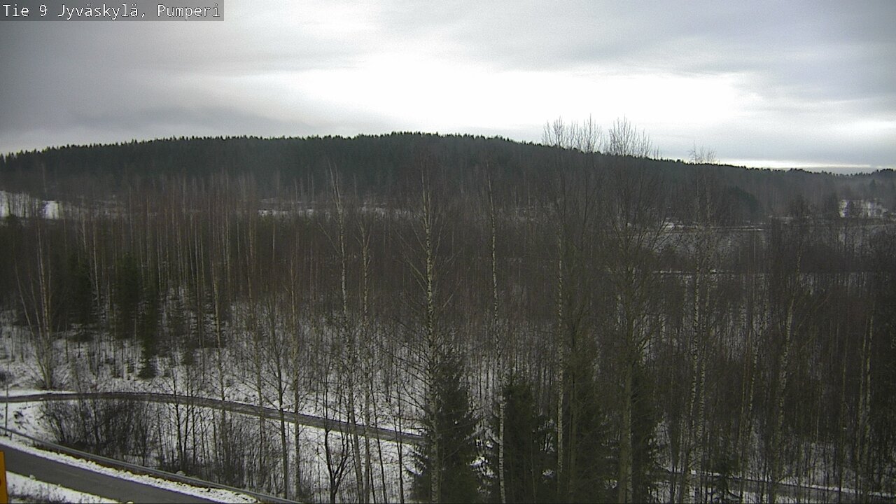 Weather Camera Image Väg 9 Jyväskylä, Pumperi, Jyväskylä, Keski-Suomi