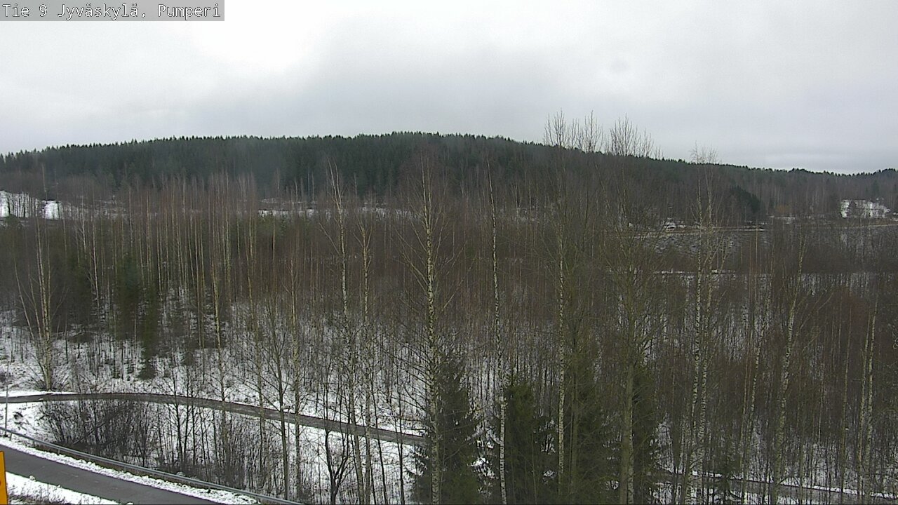 Weather Camera Image Väg 9 Jyväskylä, Pumperi, Jyväskylä, Keski-Suomi