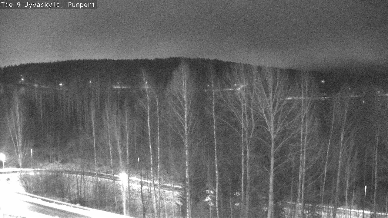Weather Camera Image Väg 9 Jyväskylä, Pumperi, Jyväskylä, Keski-Suomi