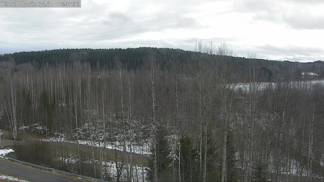 Weather Camera Image Väg 9 Jyväskylä, Pumperi, Jyväskylä, Keski-Suomi