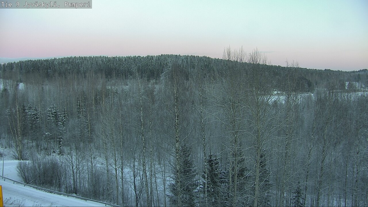 Weather Camera Image Road 9 Jyväskylä, Pumperi, Jyväskylä, Keski-Suomi