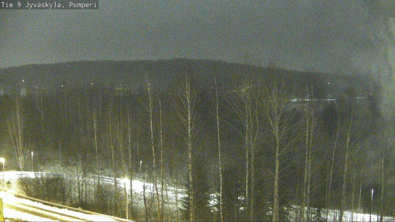 Weather Camera Image Väg 9 Jyväskylä, Pumperi, Jyväskylä, Keski-Suomi