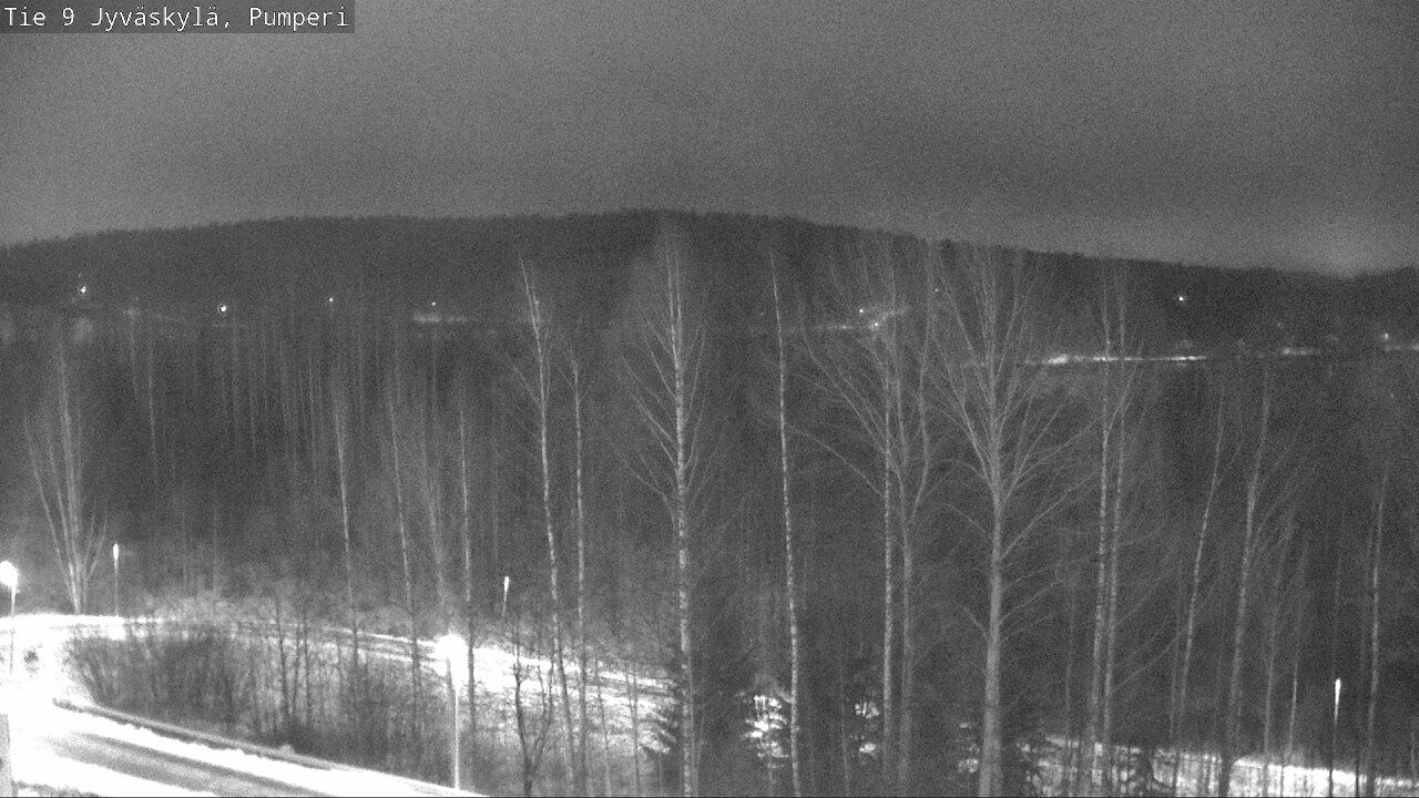 Weather Camera Image Väg 9 Jyväskylä, Pumperi, Jyväskylä, Keski-Suomi