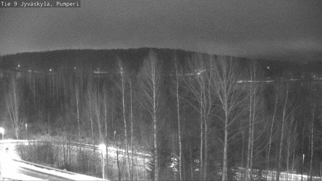 Weather Camera Image Väg 9 Jyväskylä, Pumperi, Jyväskylä, Keski-Suomi