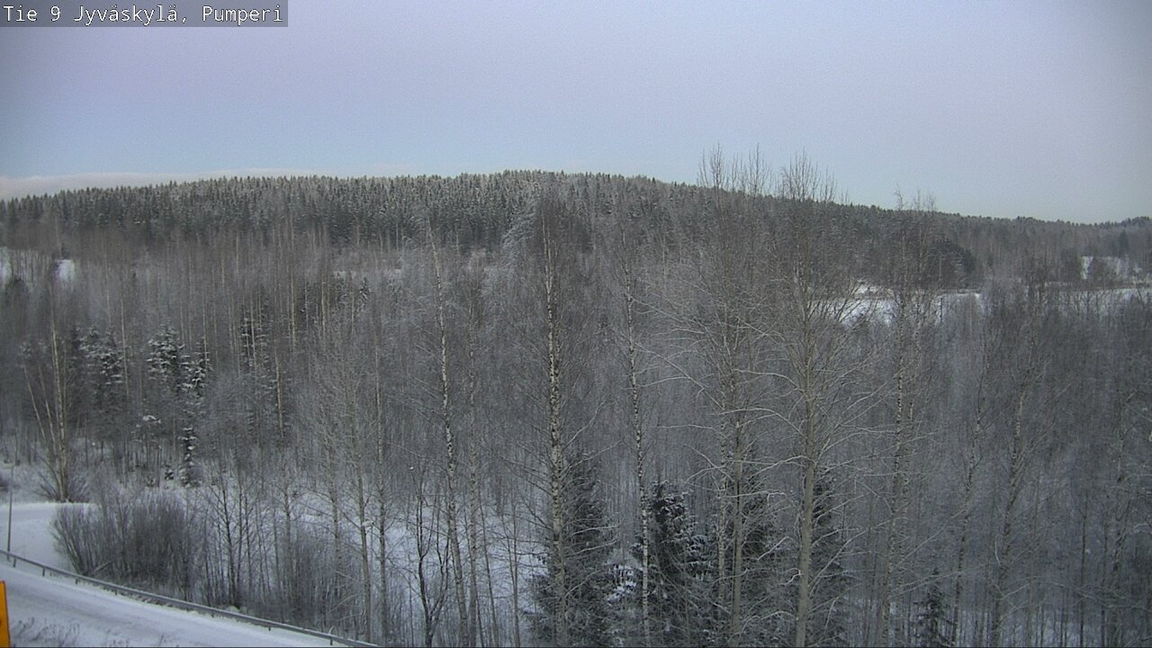 Weather Camera Image Väg 9 Jyväskylä, Pumperi, Jyväskylä, Keski-Suomi